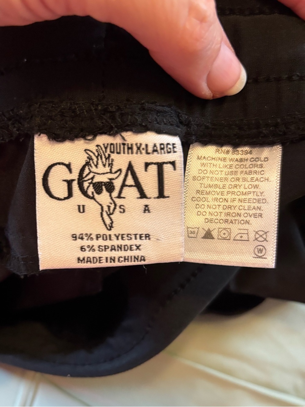 GOAT USA Youth OG Athletic Shorts sz XL - Picture 3 of 4